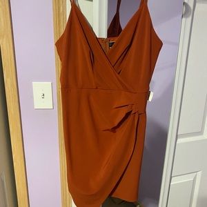 Apricot Lane Burnt Orange Dress